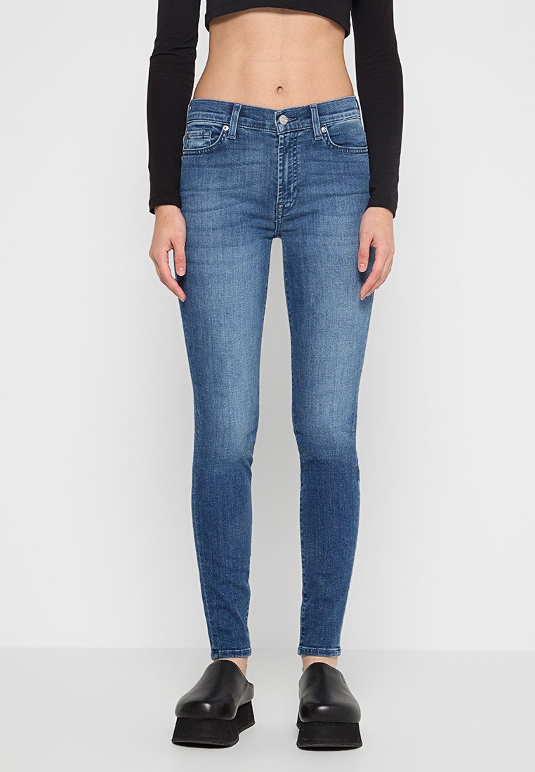 7 For All Mankind Jeans Skinny Fit blauw 7 For All Mankind Jeans Skinny Fit blauw