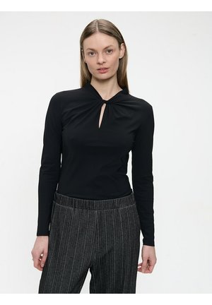 Langarmshirt - schwarz