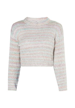 Strickpullover - weiches regenbogen mehrfarbig