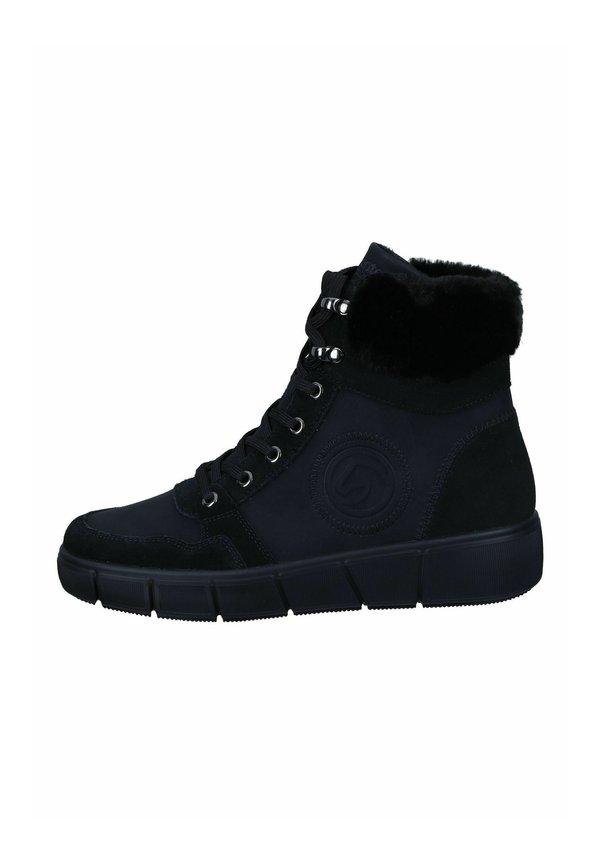 Snowboot/Winterstiefel - schwarz schwarz