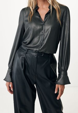 Košilová halenka  - silver-coloured