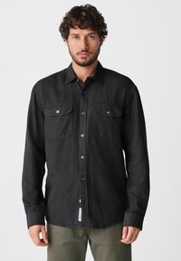 Next REGULAR FIT-LONG SLEEVE - Majica - charcoal grey