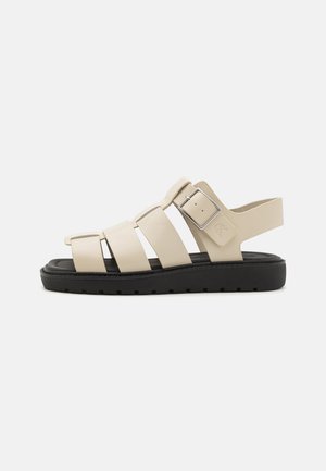 MOLDED FISHERMAN - Sandaler - turtle dove/black