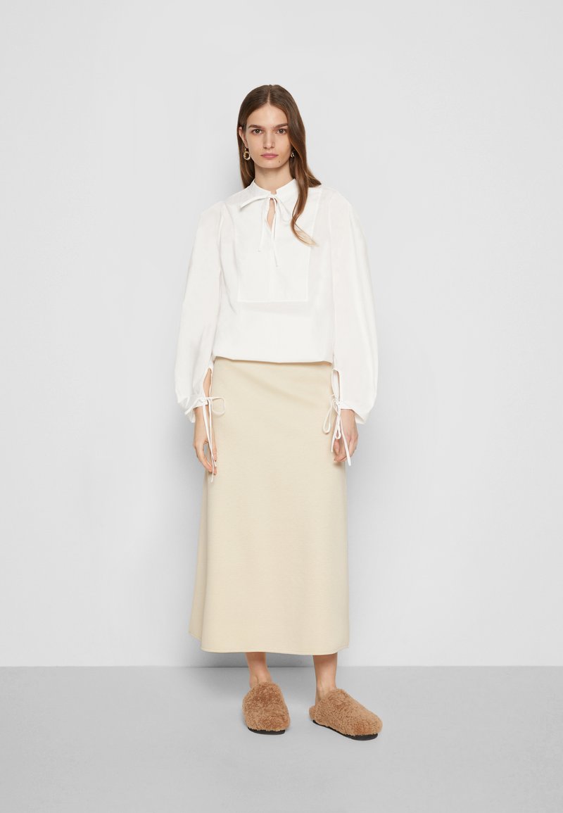 Damen Jeansröcke | By Malene Birger ANGELLO A-Linien-Rock almond/braun - TZ13100 Damen Jeansröcke | By Malene Birger ANGELLO A-Linien-Rock almond/braun - TZ13100