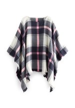 Next CHECK PONCHO - Cape - pink - Zalando.ch