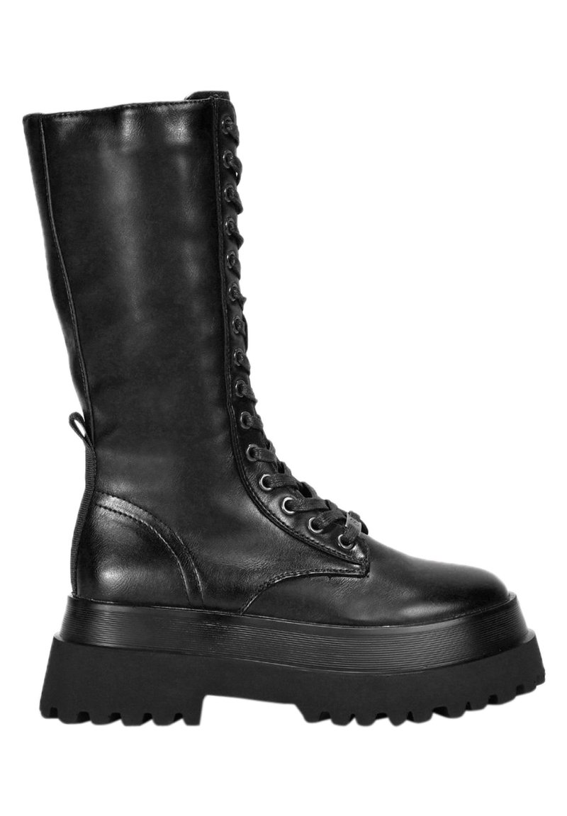 Bosanova CON CORDONES Botas con plataforma - black/negro - Zalando.es
