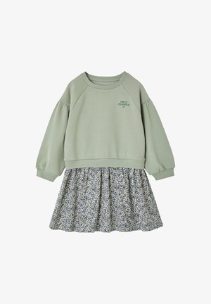 Vertbaudet, VERTBAUDET - Day dress - salbeigrün geblümt
