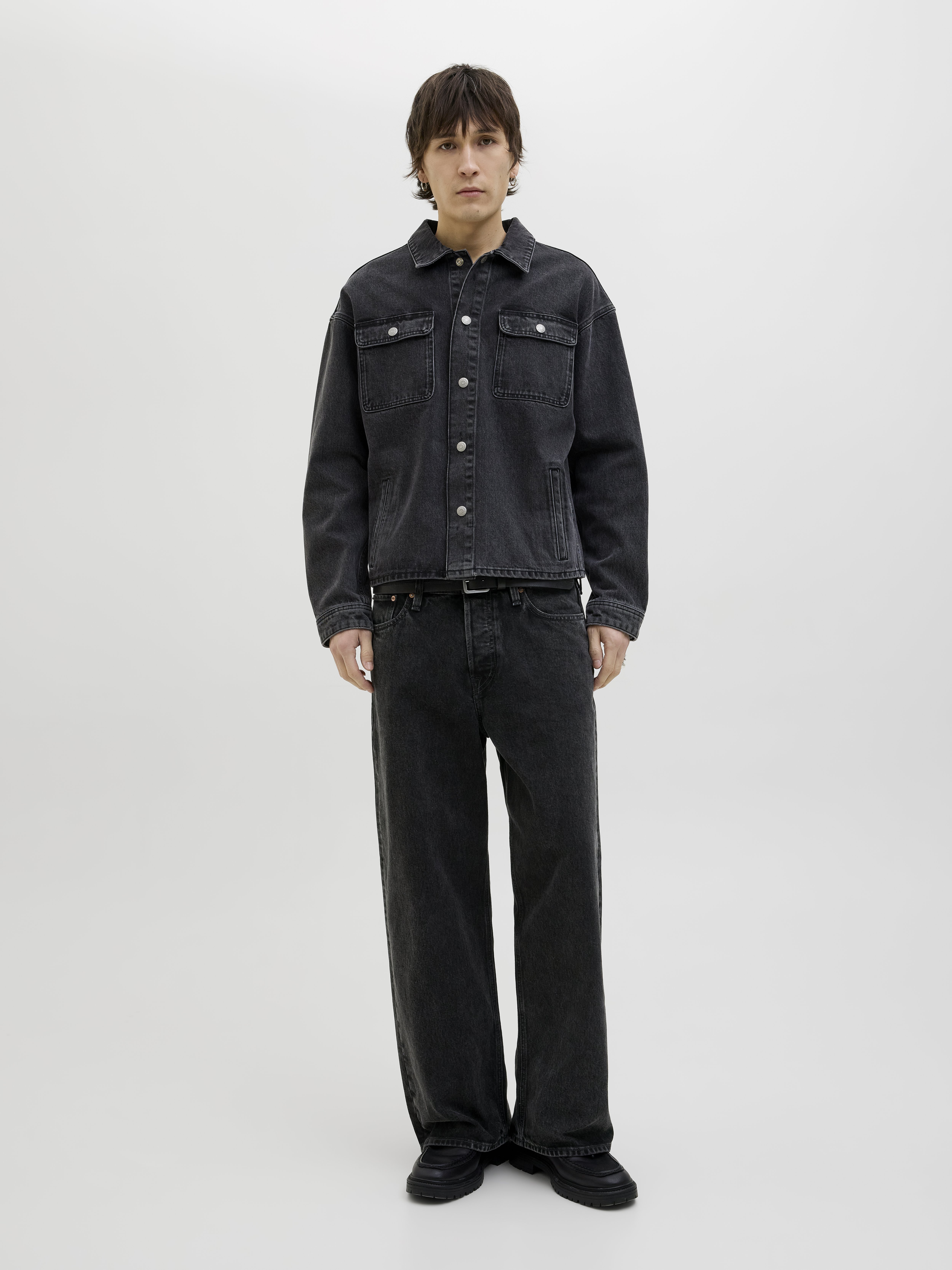 Jack & Jones Wide fit JJIDAVE JJCOOPER AM 368 NOOS - Baggy Jeans