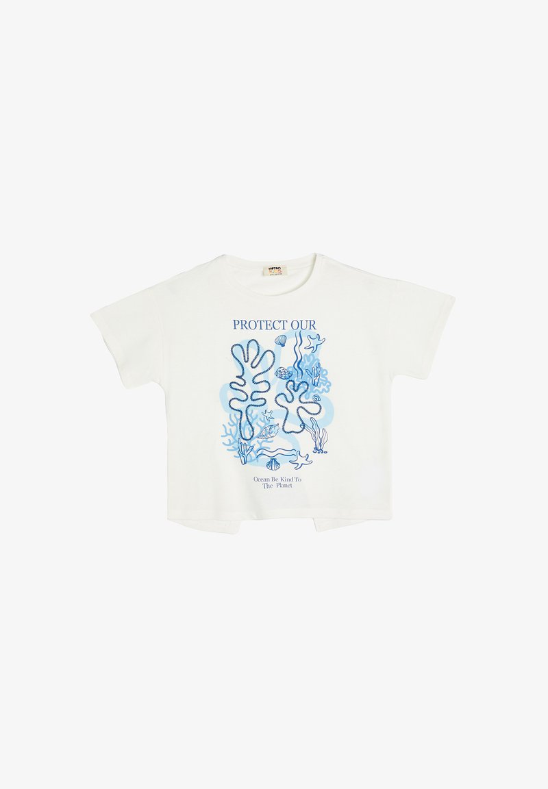 Koton T-shirt print - white