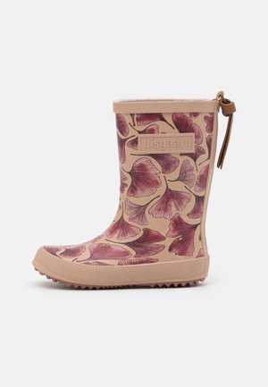 fashion boot - Botas de agua - bordeaux leaves