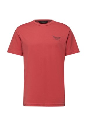 Street One MEN, MIT KLEINEM - T-Shirt print - rot