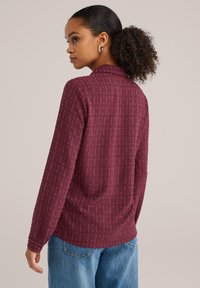 WE Fashion Overhemdblouse - burgundy red