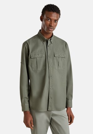 BUTTON - Chemise - green