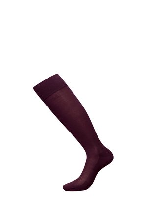 Kniestrümpfe - burgundy