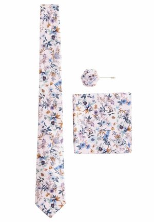 SET - Lommetørklæde - light pink floral
