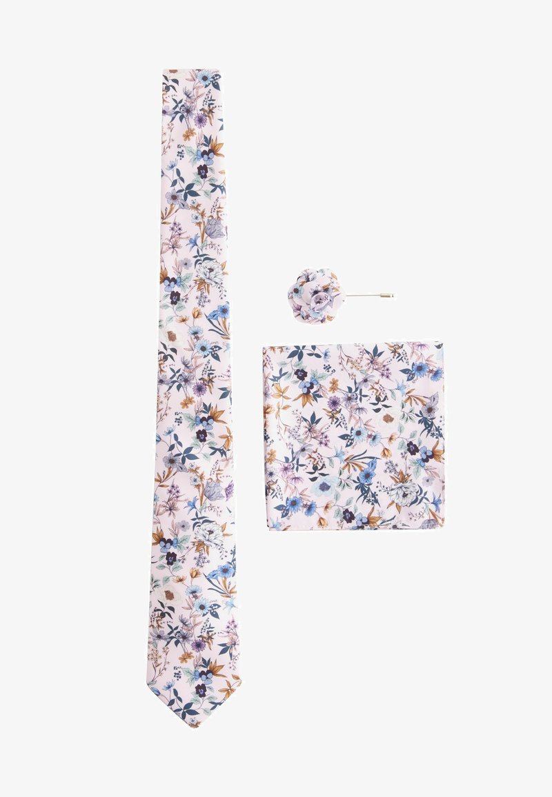 Next SET - Lommetørklæde - light pink floral