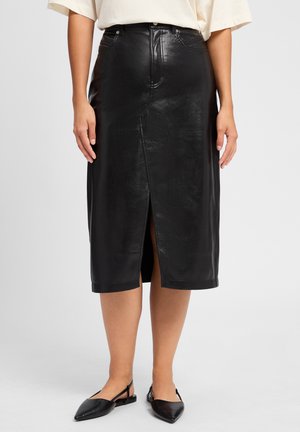 VILERA - Jupe trapèze - schwarz