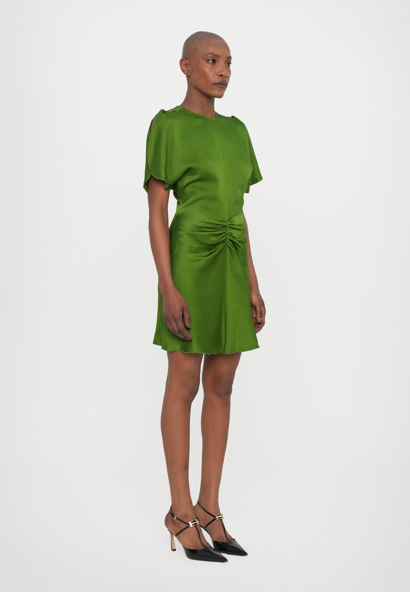 reformation green velvet dress Ruby Velvet Dress Rental by Reformation main image 1