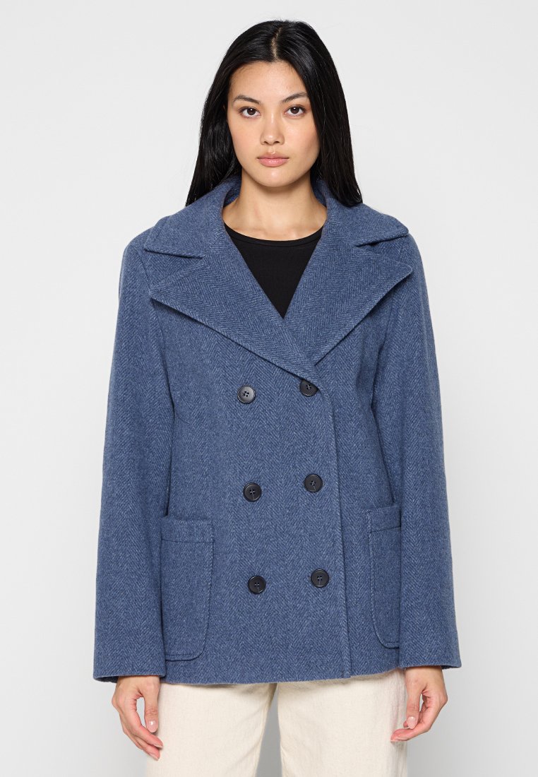 FUCHS SCHMITT Halflange jas blauw FUCHS SCHMITT Halflange jas blauw