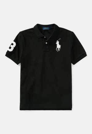BIG PONY COTTON POLO SHIRT - Πόλο - black/white