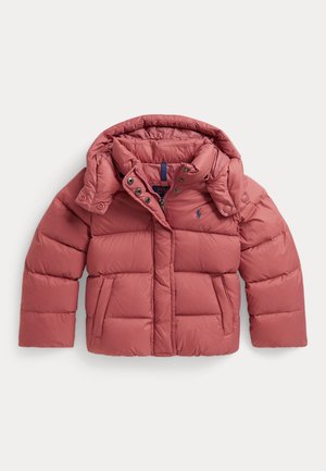 Polo Ralph Lauren, DOWN HOODED JACKET 2-6Y - Down jacket - canvas pink