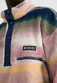 Columbia HELVETIA™ PRINTED HALF SNAP - Fleece trui - collegiate navy