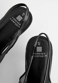 Next FOREVER  BACK KITTEN HEELS - REGULAR FIT - Avokkaat - black