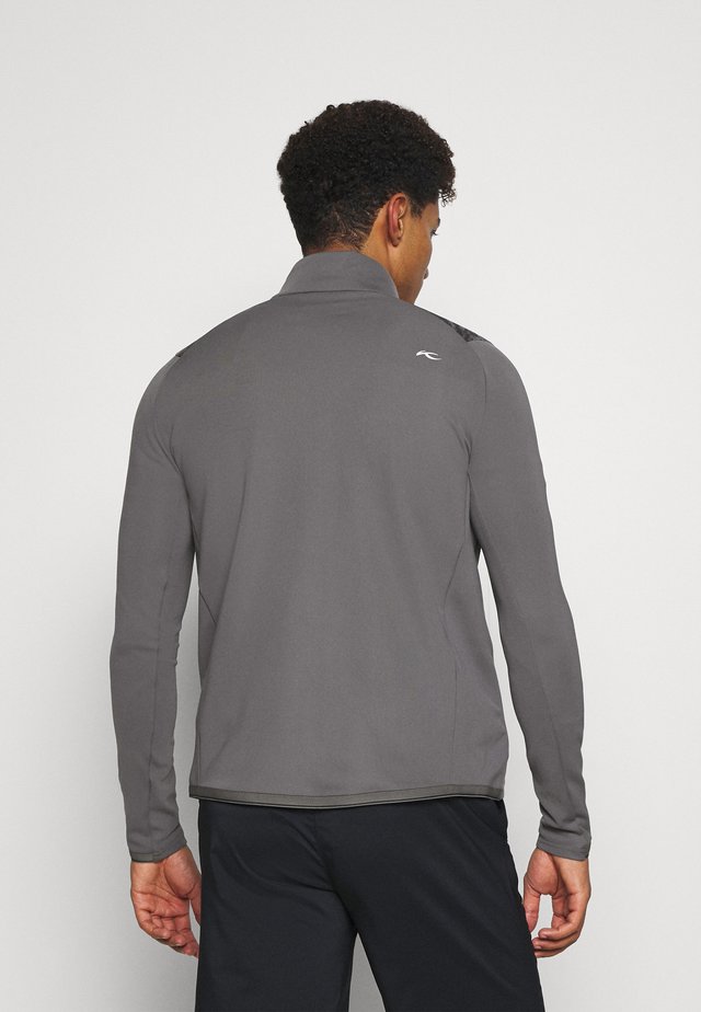 MEN RELEASE PRINTED JACKET - Chaqueta softshell - steel grey/dark dusk