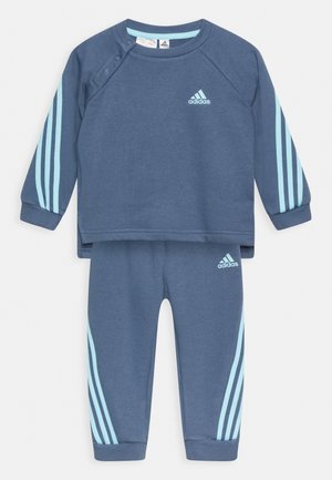 UNISEX SET - Verryttelypuku - steel/bliss blue