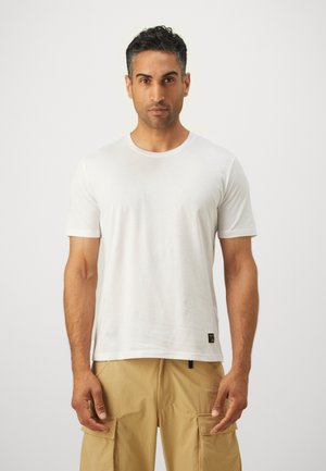 Salewa EAGLE LOGO PATCH  - Basic T-shirt - optical white