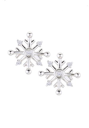 DIAMANT L'ÉTERNEL SNOWFLAKE DESIGN - Øreringe - white gold coloured