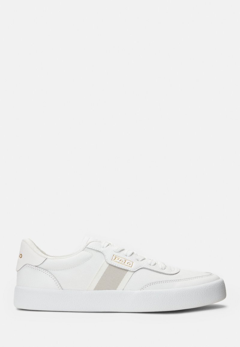 Polo Ralph Lauren COURT STRIPED Trainers deckwash white/white Polo Ralph Lauren COURT STRIPED Trainers deckwash white/white