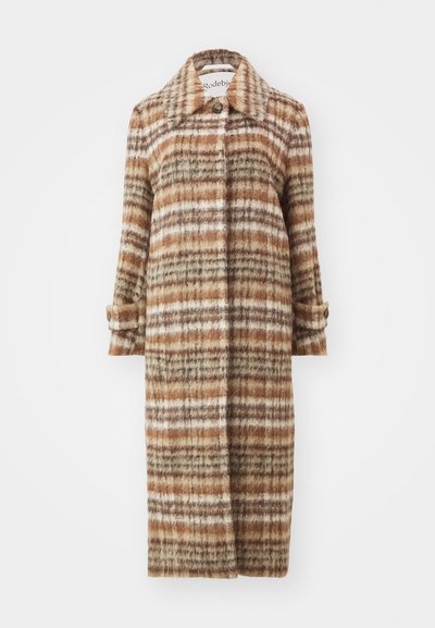 Rodebjer AIDA BRUSHED CHECK - Manteau classique - brown