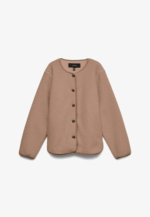 Vero Moda, TEDDY JACKET VMKIMBERLY JACKET - Fleecejas - natural