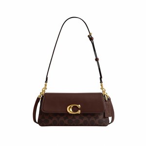 COACH, Bolso de mano - dark brown