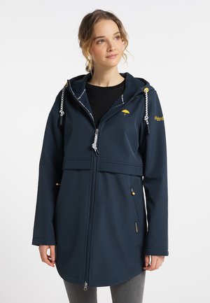 Halflange jas - marine