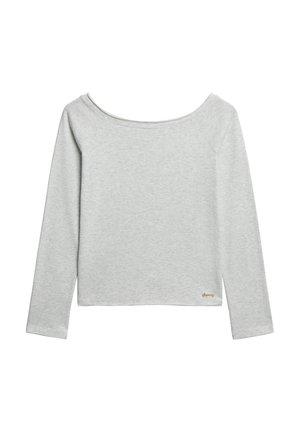 Superdry Langærmet T-shirt - iced grey marl