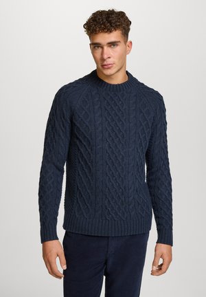 CREW NECK - Strickpullover - sky captain