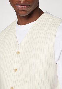 Jack & Jones PREMIUM JPRRIVIERA MIX - Mellény - cloud dancer