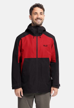 WILDBOUND 2L JKT M - Waterproof jacket - siren red