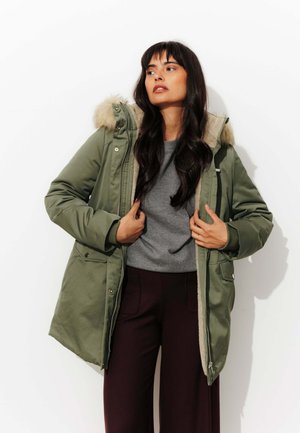 À CAPUCHE - Parka - kaki