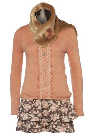 Gebreide jurk - pink