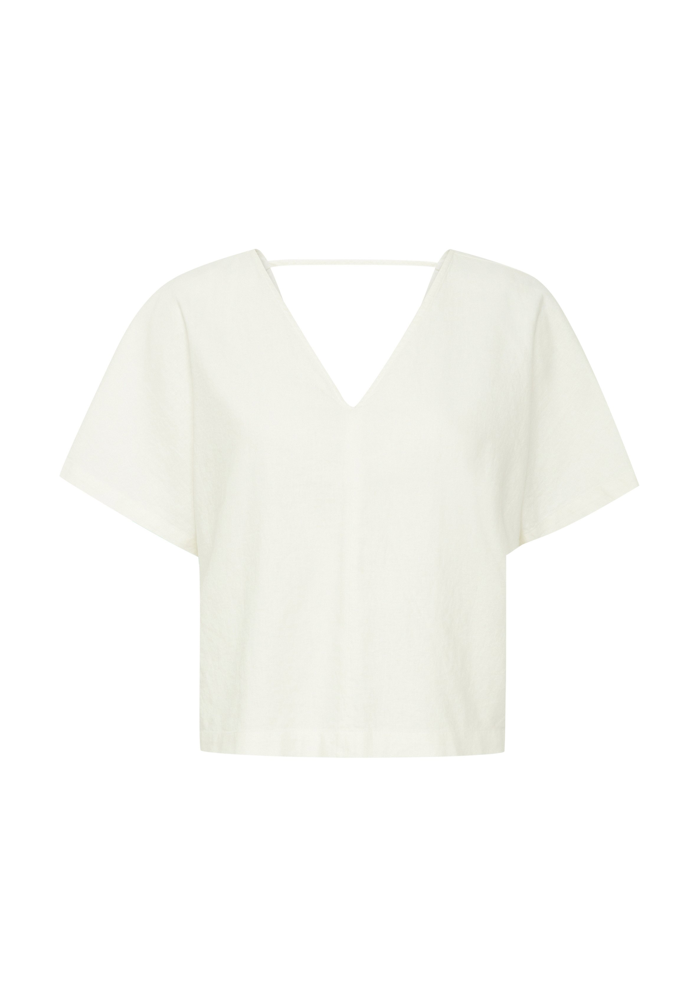 売れ筋商品|||ビーヤング シャツ レディース トップス BYFALAKKA VNECK BLOUSE - Blouse - marshmallow b.young BYFALAKKA VNECK BLOUSE - Blouse - marshmallow/white