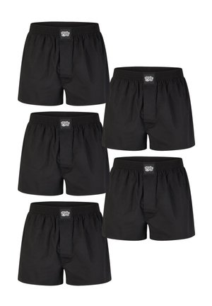 PLAIN 5 PACK - Boxershorts - black