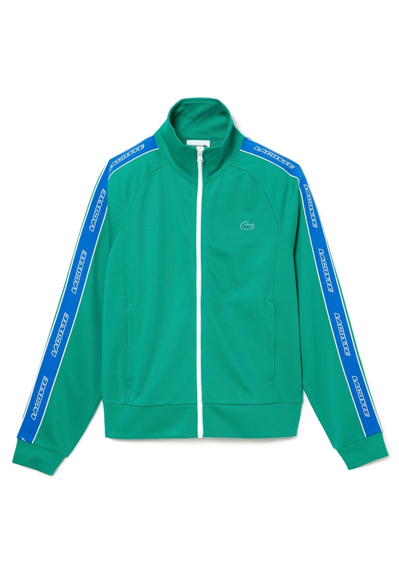 Lacoste Trainingsjacke Lacoste Jacke GrÃ¼n Lacoste Trainingsjacke Herren  Grün, Weiß Tennis-Point