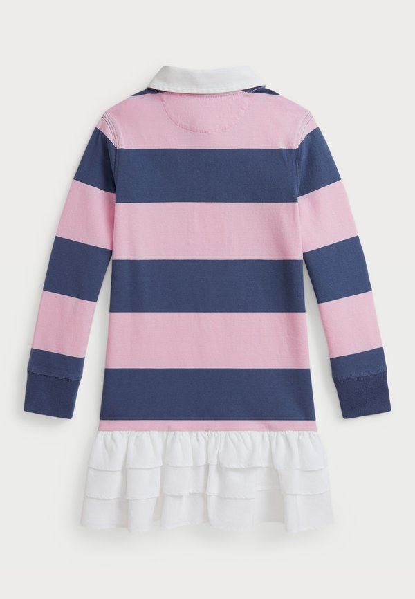 WOVEN SKIRT STRIPED COTTON RUGBY DRESS - Day dress2