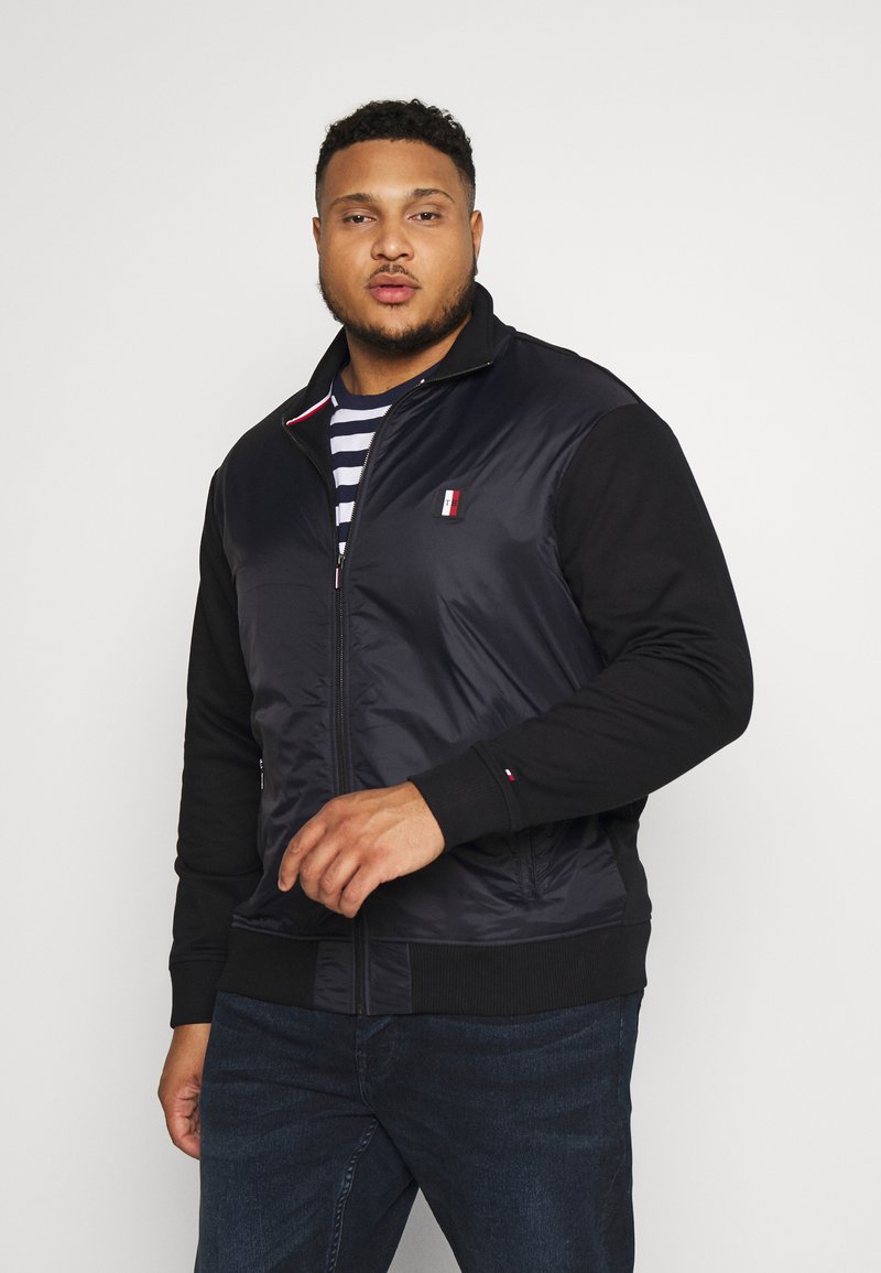 Tommy Hilfiger MIXED MEDIA ZIP THROUGH Leichte Jacke blue