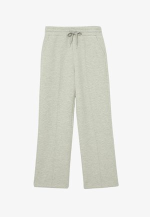 Reiss, REGULAR FIT - JEMMA PREMIUM INTERLOCK WIDE-LEG JOGGERS . - Tepláky - grey marl
