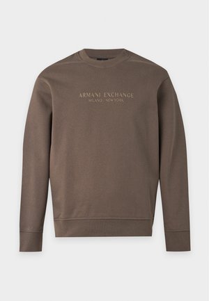 Armani Exchange, SWEATSHIRT - Sweatshirt - brown
