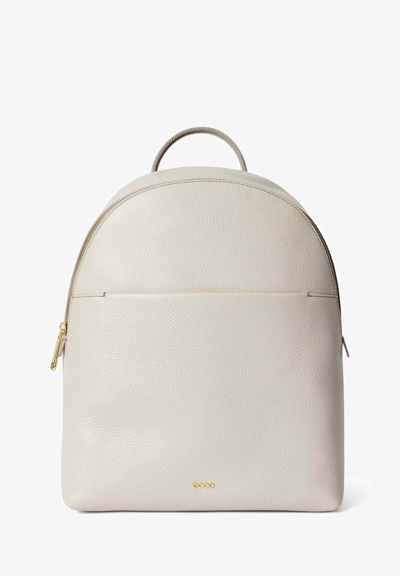 ECCO LEATHER GOODS ROUND PACK M - Dagryggsäck - taupe
